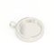 NaturSchatulle Anhänger Cabochon Silber Rohlinge I 2 Stück I 15mm Medaillon Fassung Rund Edelstahl DIY Schmuck Halskette Basteln Schmuckherstellung
