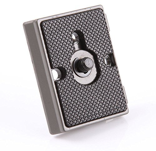 FocusFoto Camera Tripod Quick Release Plate 1/4-20 Screw Mounting for Manfrotto QR 200PL-14 323 RC2 Compatible