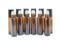 YIZHAO Braun 10ml Roll On Glasflaschen für Ätherisches Öl, Leer Roll On Flasche mit Edelstahl Roller Bällen, für Aromatherapie-Gemische, Duftstoff, Parfüm,Massage - 12 Pcs
