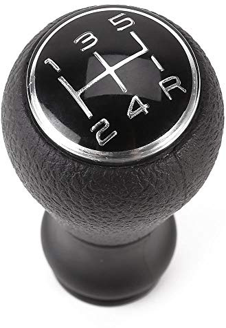 5-Gang-Schaltknauf, schwarz, kompatibel mit 106 206 306 406 107 207 307 407