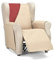 Martina Home Sofabezug Durchmesser 1 Plaza/Relax Beige - Rot