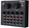 Cartes son externes, V8S Live Broadcast Sound Card Audio DJ Mixer, Mobile Phone USB Host Multifonction Portable Live Sound Card Computer for Karaoke Computer Live Recording