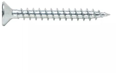 Vite per legno 4 x 18 mm WÜRTH testa a croce svasata in acciaio zincato tasselli (50 pezzi)
