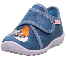 Superfit Jungen Spotty Hausschuh, Blau 8060, 19 EU