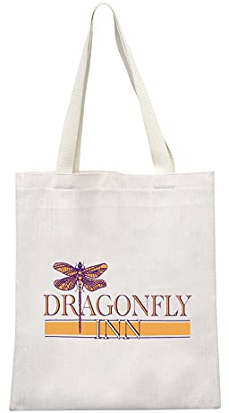 Fandom Kosmetiktasche für Fans von TV-Show, inspiriert von Dragonfly Inn, Dragonfly Inn Shopping Eu, Large,