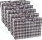 Avlash® Extra Large Waterproof Moving Bags, Reusable Laundry Storage Bags (Pack of 5) with Zipper and Strong Handles, (Random Colours)