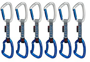 Mammut Crag Keylock 10 cm Indicator 6-Pack Quickdraws Karabiner