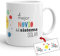 Kembilove Taza el Mejor Novio del Mundo – Taza con Mensaje El Mejor Novio del Sistema Solar – Regalo Hermana Original – Regalos Originales para cuñados – Tazas Originales