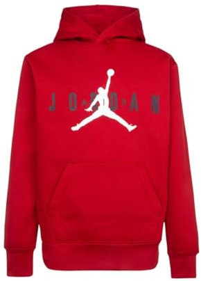 Nike Jordan Jungen Jumpman Sustainable Hoodie Red Code 95B910-R78, rot, 8 Jahre