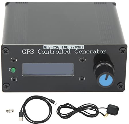 Generador de frecuencia de 10KHz-220MHz, Kit de generador de frecuencia Variable Ajuste del generador de VFO Oscilador de frecuencia Fuente de Referencia de señal
