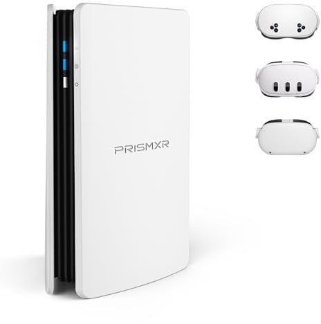 PRISMXR PC-VR Streaming Link, kabellos stabil und schnell Air Bridge AX3000 WiFi6 Router kompatibel mit Meta Quest 3/ Quest 3S/Quest 2 Zubehör, ersetzt VR Air Link Kabel (Puppis S1)
