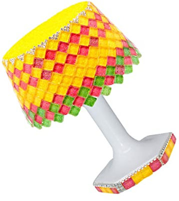 DOITOOL Tischlampe Diy Material Kit Für Junge Mädchen Schreibtischlampe Handgefertigte Accessoires Klebstoff Für Dekorative Tischlampe