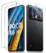 Liilaa Protector de Pantalla para Xiaomi Poco X6 5G, 2 Piezas Cristal Templado y 2 Piezas Protector de Lente de Cámara, Anti Arañazos Dureza 9H Vidrio Templado