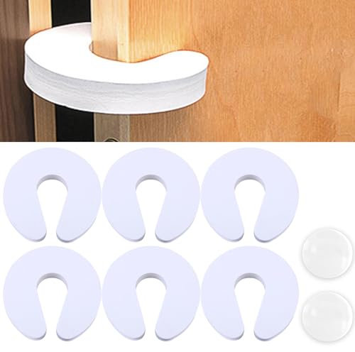 Türstopper aus Schaumstoff, für Kinder, Türstopper in U-Form, Schaumstoff, Klemmschutz für Babyfenster, 6 Stück