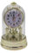 Tischuhr, Vintage-Stil, Tischuhr, antike Uhr mit Pendel und Glockenspiel, für Heimdekoration (Gold)