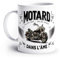 France Mug - 'Motard Dans L'Âme (Pas De Café Pas De Virage)' - Café Thé Idée Cadeau Original Motard Mécanique Anniversaire Humour Fantaisie Ami Collègue Famille