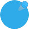 Tidyard Couverture de Piscine Ronde 488 cm PE Bleu, Couverture Solaire Amovible pour Piscine, Bâche de Protection Piscine, Film Solaire de Piscine Flottant