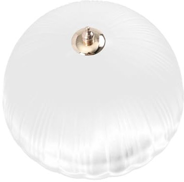 Homoyoyo Glas Lampenschirm Künstlerisch Abdeckung Lampe Schlichte Lichthülle Dekorativ Nachttischlampe Schreibtischlampe Accessoire Schale