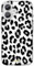 SCORPIFY for iPhone 16 Case with Black Clear Leopard Cheetah Design, Cute Clear Phone Cover for Women Girls, [10FT MIL-Grade Drop Protection] [Non Yellowing] Slim Bumper with Stylish Pattern
