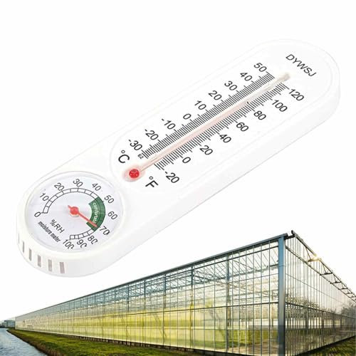 Hygrometer Raumluftfeuchtigkeit | Hygrometer Thermometer 2-in-1 Messgerät Mit/Celsius-Leichtes, Tragbares Feuchtigkeitsmessgerät Für Den Wissenschaftlichen Einsatz Im Innenbereich, Gewäch