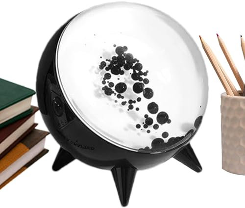 Creative Ferrofluid Speaker with Light, Music Rhythm Light Speaker, Ferrofluid Display Lamp, Type C Charging Ferrofluid Speaker, Ferrofluid Music Display Speaker for Home