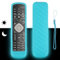 Custodia Telecomando in Silicone Compatibile Con Philips UHD LED TV RM-L1225 Telecomando Copertura Protettiva Antiurto Con Blu Fluorescente e Cordino