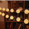 Kariosid LED Cotton Ball String Lights,2.5M/8.2FT Fairy Lights,20LED Battery Powered String Lights,Portable Indoor Fairy Lights for Decoration,Christmas,Party,Bedroom,Patio,Bedroom,Living Room