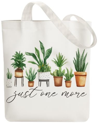 ANATTASOUL Baumwolltasche Personalisiert mit Pflanze und Worte, Leinwand Geschenk Tragetasche für Damen Freundin Mama Schwestern Ehefrau Geburtstag, Muttertag Tasche