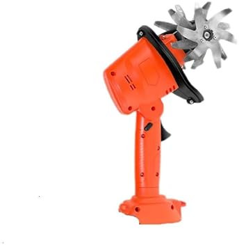 Coltivatore portatile senza fili compatibile con batteria Makita da 18 V (senza batteria), rotavatore da giardino da 550 W con profondità di lavorazione di 10 cm e larghezza di lavorazione di 10 cm