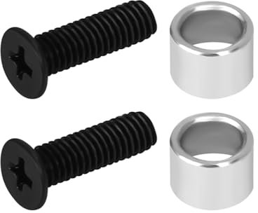 Ceozon 2 Pack Replacement SSD Mounting Screws Phillips Head Screws with Spacer Ring Compatible with PS5 Digital/Disc Edition