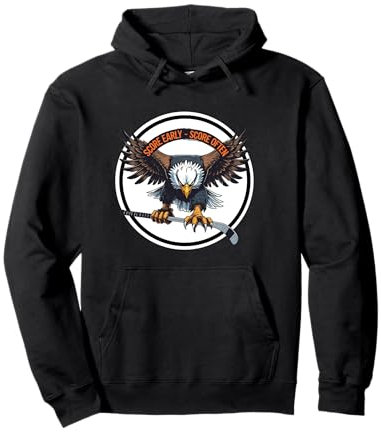 Eishockey Score Early Score Oft Grafik Pullover Hoodie
