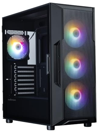 Zalman i3 Neo V2 Medium Tower Computer Case Black