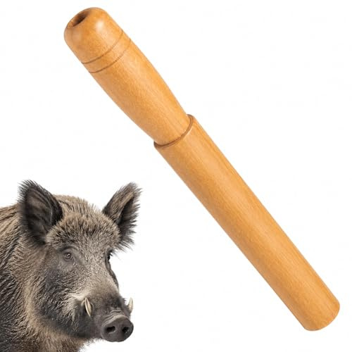 pangdapengpeng Wildlocker Pfeife, Wildschwein Lockpfeife aus Holz, Jagdzubehör Blatter Jagd Lockgerät für Blattjagd, Jagdaktivitäten