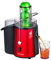Concept Elettrodomestici LO7028 Centrifuga Fresh con Imboccatura, 1000 Watts 1 litri, Stainless Steel, Rosso