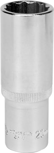 Yato YT-12942 - Bi-Hexagonal Socket 20 mm 1/2 inch 12pt cv