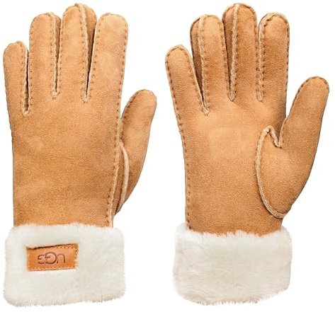 Ugg Women's Gloves, Brown, M