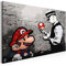 murando - Peinture par Numéros Adulte DIY 50x40 cm - Avec Cadre, Peintures Acryliques et Pinceaux - Tableau à Faire Soi-Même Loisir Créatif Maison Décoration Murale - Banksy n-A-0266-d-a