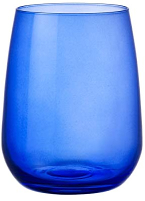 Bormioli Rocco Set 6 Bicchieri Blu, cl43