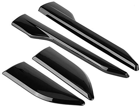 KSTE 4Pcs Car Fender Side Air Vent Outlet-Abdeckungs-Ordnung for Land Rover Range Rover Evoque 2012-2018 (# 2)