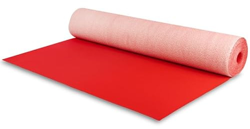 EAM Wholesale - Red Wedding Aisle Runner Carpet - Event Carpet Aisle Decoration for Weddings & Events, VIP Party Entrance - 15x1 Metre