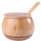 AMOYER Household Kitchen Supplies Salt Shaker/Wood Cover Seasoning Jar Olive Oil Bottle Sugar Bowl Kitchen Seasoning Tools With Lid