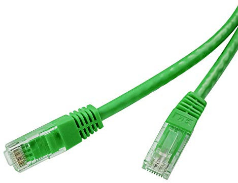 LMS Data Ethernet Cat 6 RJ45 UTP Patch LAN Cable Cord/Compatible with CAT.5, CAT.5e and CAT.7 for Modem, PC, Router, Laptop, Patch Panels, PlayStation/Fast Performance - 1M