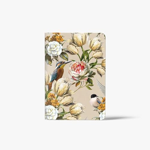 Heft A6 kariert, Eisvogel