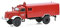 Schuco 452649600 Mercedes Benz LG 315 LF Feuerwehr, Modellauto, Maßstab 1:87, rot/weiß, Large