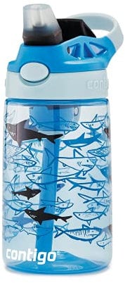 Contigo Kids Water Bottle Easy Clean Autospout with Straw, BPA-free stainless steel drinking bottle, 100% leak-proof, easy to clean, ideal for daycare