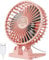 JZCreater Mini ventilateur de bureau USB, portable, 3 vitesses, ventilateur de refroidissement de table, ventilateur d'alimentation à brancher, rotation puissante, vent fort, petit ventilateur