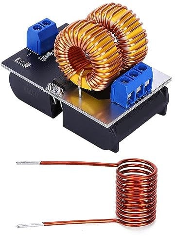 Modulo di riscaldamento Zvs,bys459-1500 Riscaldatore a induzione Mini Zvs senza rubinetto Azionamento a scala per macchina di riscaldamento ad alta frequenza 5v-12v 120w