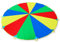 shengo 4m/13.12ft Schwungtuch für Kinder und Familie, Bunt Fallschirm Parachutes Spielzeug für Indoor Outdoor-Spiel und Unterhaltung - mit Tragetasche（16-22Kids