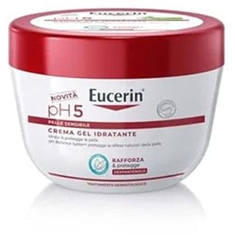 Eucerin pH5 ultraleichte Feuchtigkeitscreme für trockene, empfindliche Haut, 350 ml Creme