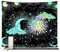 Molinter Tarot Wandbehang Sonne und Mond Wandteppich Sternenhimmel Wandtuch Abstrakte Heimdekoration Astrologie für Schlafzimmer (C, 75x100CM)